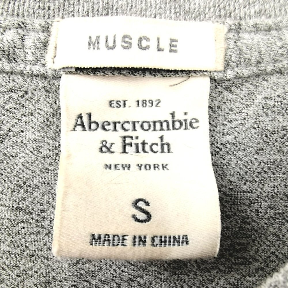 Abercrombie & Fitch Men's S Cotton Long Tee Shirt - Picture 6 of 11